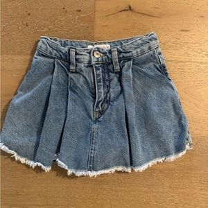 Zara girls Jean skort